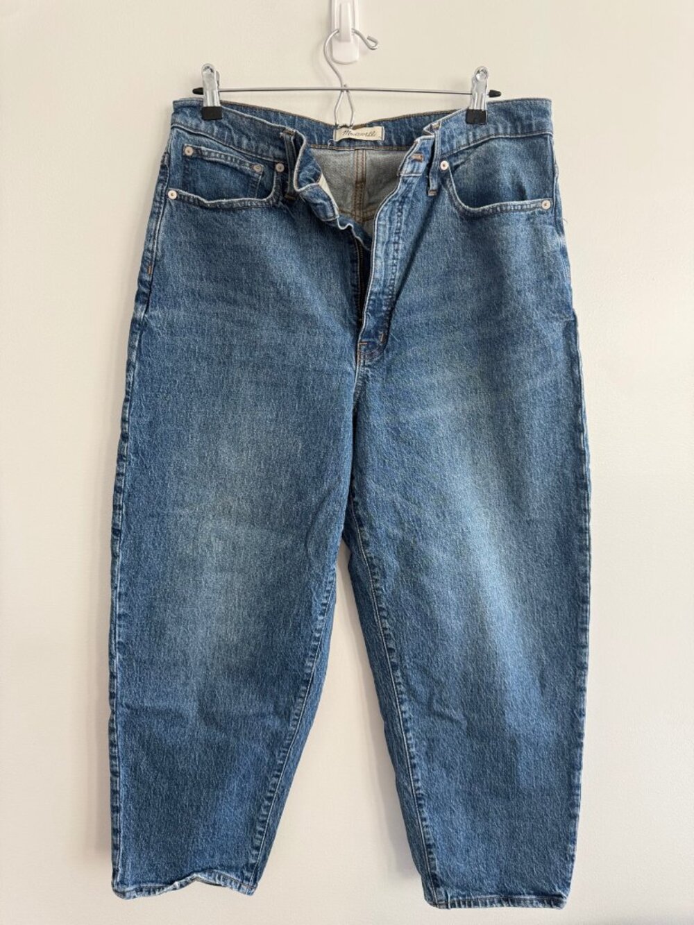 Madewell Balloon Jeans Medium Wash 32